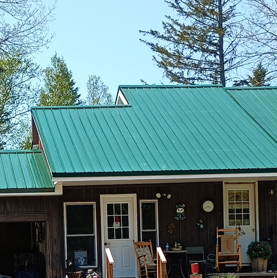 Muskoka Five Star Roofing Job Example Metal